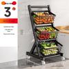 3-ярусная кухонная полка для хранения