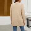 Women's Casual Fashion Comfortable Cardigan Long Sleeve Street Trend Knitted Sweater