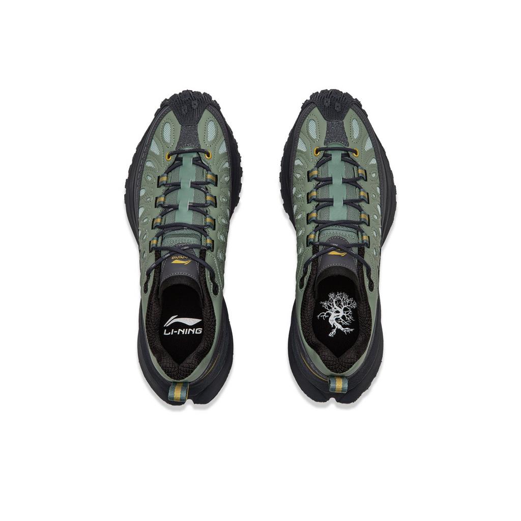 Li Ning Youxia Удобные Модные Спортивные Амортизирующие Износостойкие Низкие Повседневные Кроссовки Унисекс Повседневная Обувь AZGV175-10