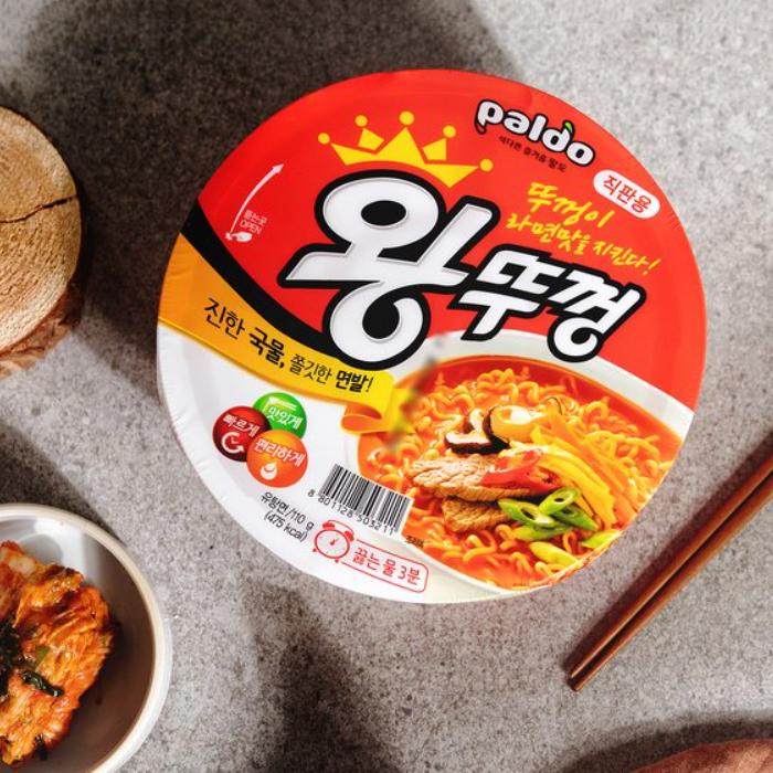 Paldo Ван Туконг Рамэн в чашке 110г (3 разных количества)