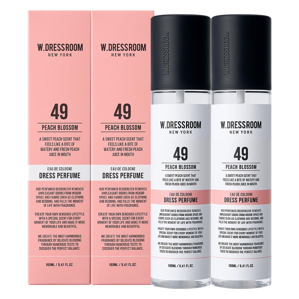 Парфюм для одежды W.Dressroom 49 Цветок персика 160 мл 2 шт.
