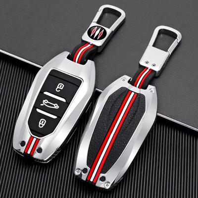 Чехол-накладка для ключа автомобиля Fob для Peugeot 2008 3008 4008 5008 308 408 508 Citroen C1 C2 C4 C6 C3-XR Picasso Grand DS3 DS5Ключница