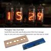 IN14 Glow Tube Clock DIY Tube Clock Kit DC12V 1A IN14 Nixie Tube Digital LED Clock Electronic DIY Kit for Home Decoration Clocks