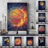 Спорт Баскетбол Вдохновляющие слова Картина на холсте Мотивирующие постеры и принты Настенная картина для декора гостиной