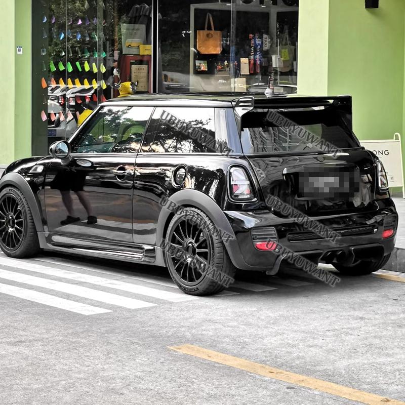 Углеродное волокно Для BMW Mini Cooper R50 R53 R56 Вер.2.11/2.12 Тип B Стиль JCW Заднее антикрыло Внешние комплекты кузова 06-13