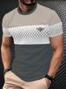 Summer Casual Men's T-Shirt Fashion Short Sleeve Crew Neck Sports Daily Comfort Light Top