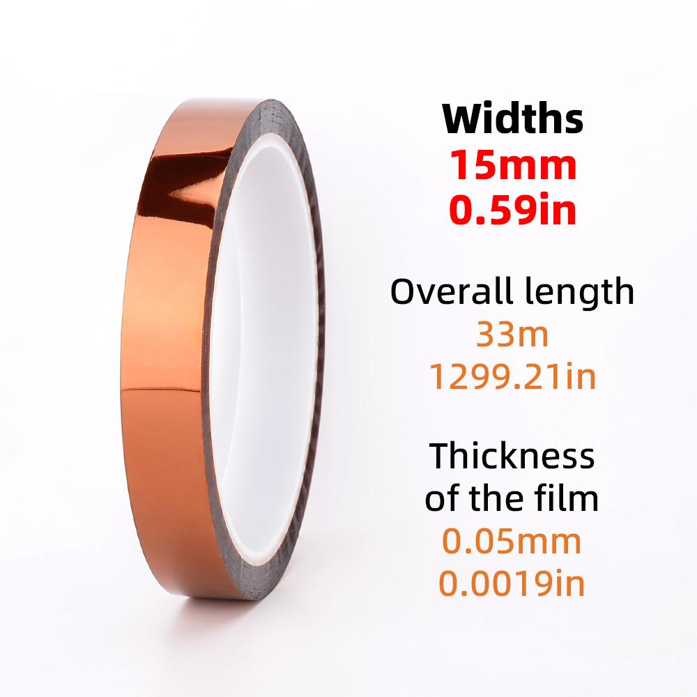 PI Polyimide Film, High-temperature Gold Finger Tape, PCB Repair Insulation Sticker, Circuit Board Protection Wrapping Film