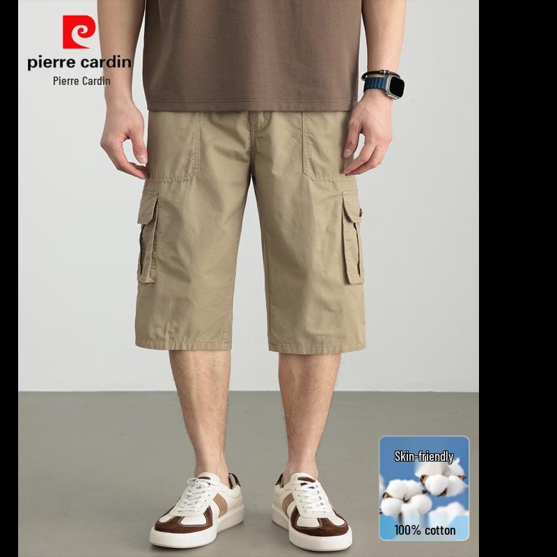 Pierre Cardin Men's Summer Cotton Cargo Shorts
