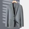 Мужские костюмы весна и осень новый стиль мужчины молодежь и средний возраст бесшовные не требующие глажки модные тенденции антицарапающие пиджаки