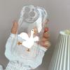 N11 DUCK DUCK Wavy Phone Case for iPhone 15 14 13 Pro Max Samsung S24 S23 Ultra A54 A14 A12 Xiaomi Redmi 13C Huawei Honor Soft Back Cover