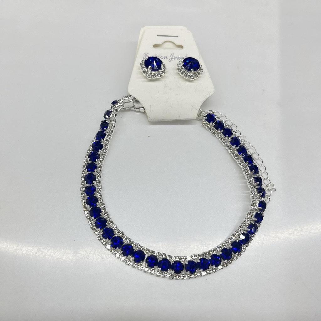 Роскошный комплект из европейских и американских бриллиантовых подвесок и серег - элегантные универсальные ювелирные изделия