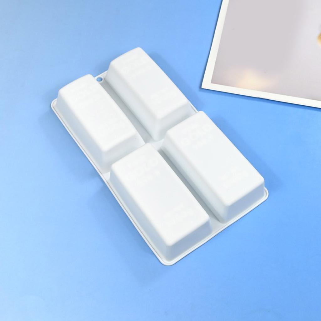 Силиконовые формы в форме золотого кирпича Формы для шоколада и помадки Праздничная выпечка Инструменты для украшения Изготовление муссов Формы для тортов Endurin