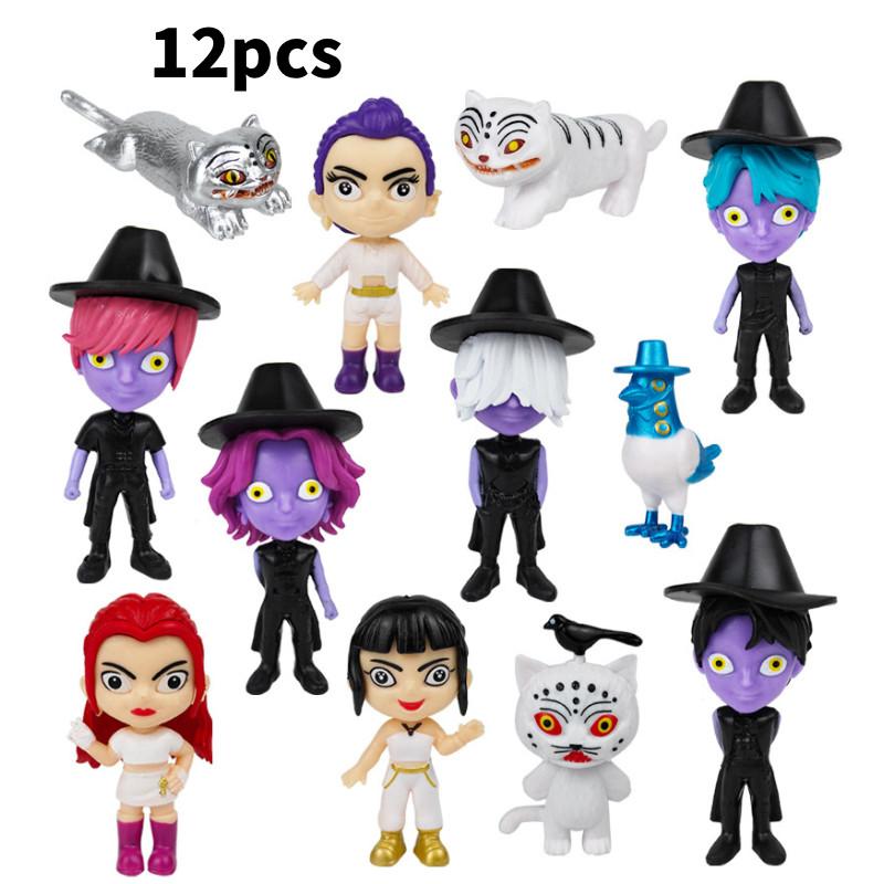 Kpop Охотники на Демонов Модель Игрушка Тигр Игровой Персонаж ПВХ Настольная Коллекционная Фигурка