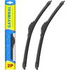 Gavimnal® 26"+22" Silicone Wiper Blades Replacement For Toyota Venza 2009-2015 Honda Civic 2006-2015 Odyssey 2005- Lexus RX350 2007-2015,All-Season