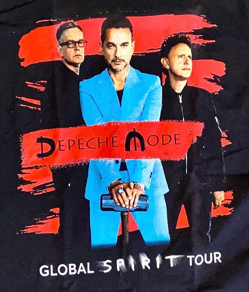 Футболка Depeche Mode Футболка New Wave Футболка Goth Мужская Средняя Футболка с концерта Унисекс Футболка