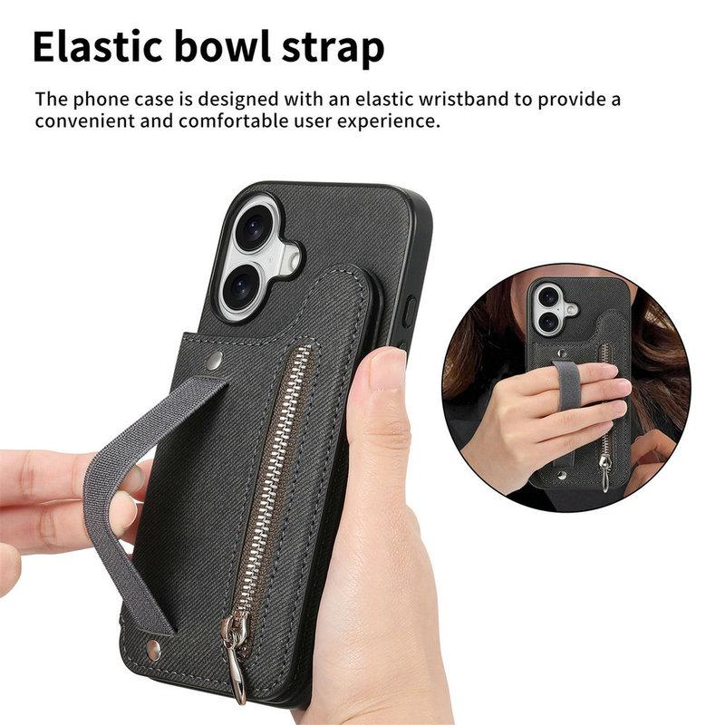 G15 G54 G86 Power 5G Luxury Case RFID Card Leather Capa for Motorola Moto G56 G66J G85 G75 G55 G35 G05 G04 G14 G06 G84 Zip Cover