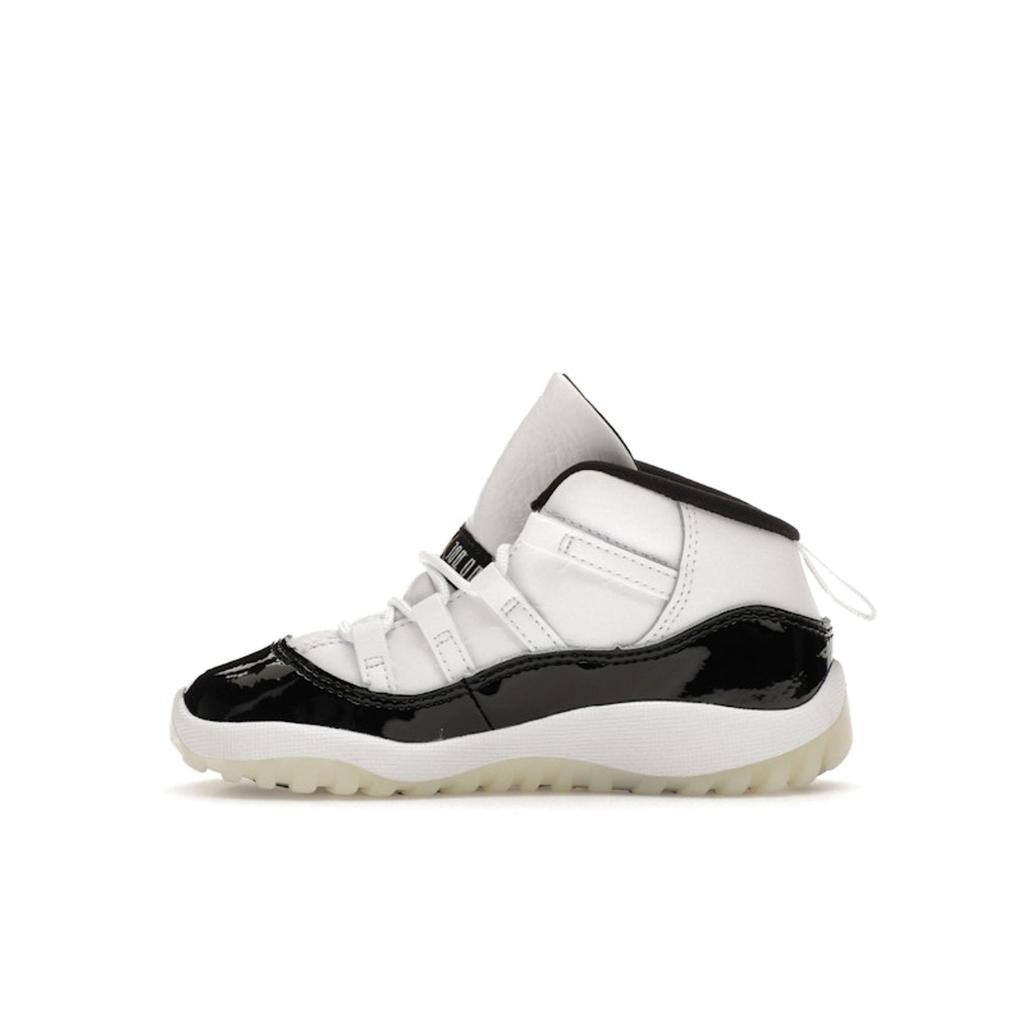 Air Jordan 11 Retro TD Gratitude / Defining Moments Baby Sneakers White Black Metallic-Gold 378040-170