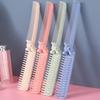 Portable Travel Foldable Hair Comb Brush Massage Hair Comb Anti-Static Styling Folding Hair Comb Professional Hairdressing Tools