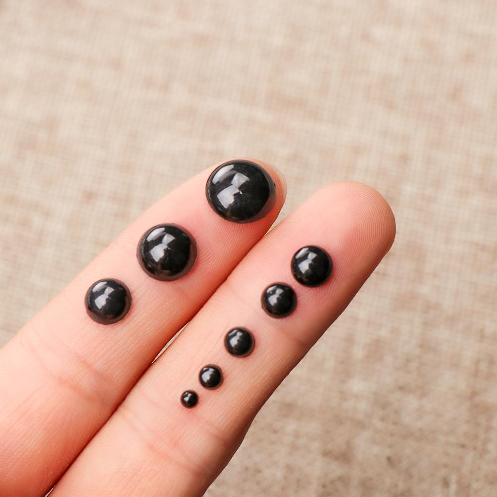 3-12 мм плюшевые игрушки, аксессуары для кукол, животные, куклы, изготовление медведей, игла для валяния, черные безопасные глаза