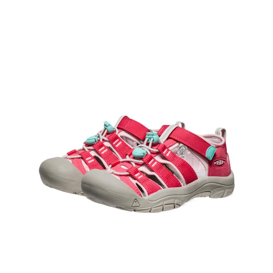 Keen Newport H2 Slip Resistant And Breathable Low top Children's Sandals Red Teenagers 1030791