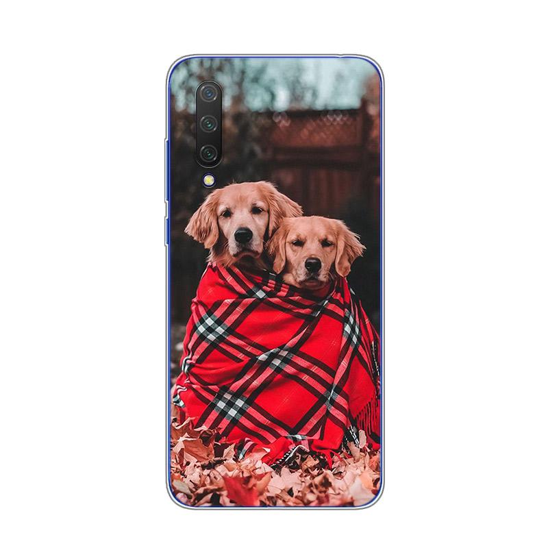 Милый прозрачный чехол с изображением золотистого ретривера для Xiaomi Mi Note 11 11T 11i 10i 10T 10 9 9T SE 8 Lite Pro Ultra, чехол для телефона