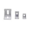 20pcs/lot  2028 Corner Fitting Angle Aluminum Connector Bracket Fastener 3030 Industrial Corner Bracket