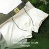 Мужское весенне-летнее модное деловое хлопковое антибактериальное бесшовное нижнее белье с плоским углом 10A