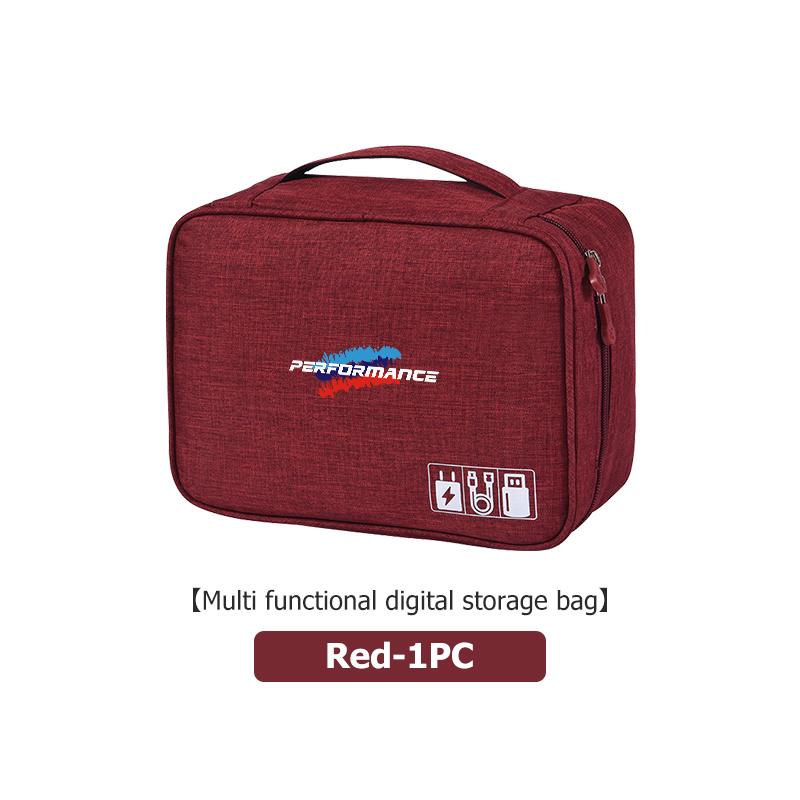 Portable Waterproof Digital Electronic Storage Bag USB Data Storage Accessories For BMW 1 3 5 Series X1 X3 X4 X5 X7 G20 G38 F20