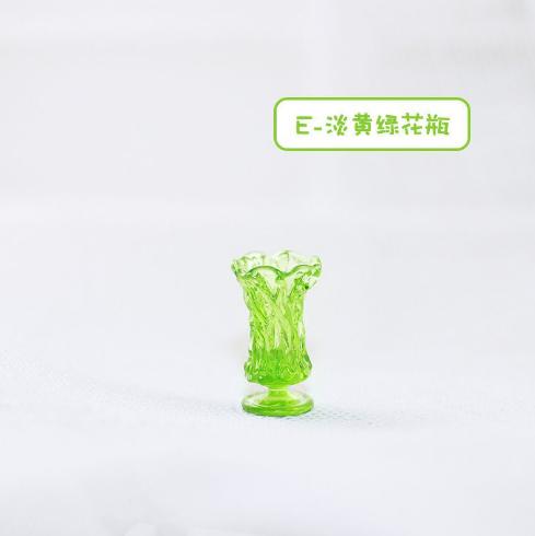 1/6 1/12 Doll House Simulation Miniature Mini Resin Vases Model Decor