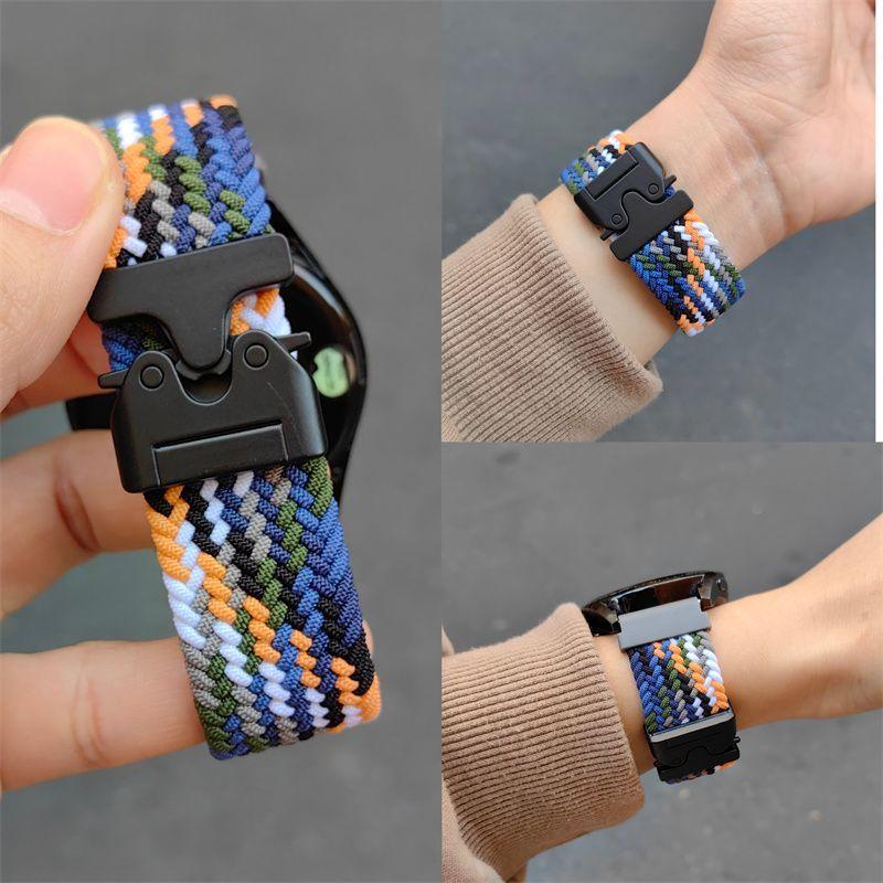 Нейлоновый тканый ремешок для Apple Watch S10-парашютная пряжка, дышащий спортивный сменный ремешок для iWatch 10/9/8/7/6/5/4/3/2/1/Se/Ultra/ultra2 49 мм 46 мм