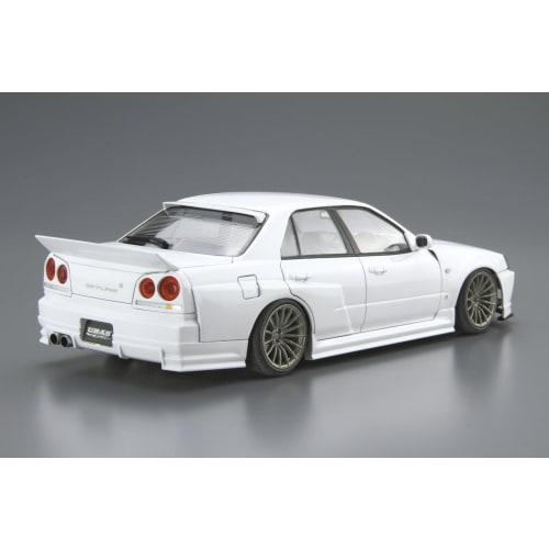 Аошима Бунка Кёзай (АОСИМА) 1/24 Серия Тюнингованных Автомобилей №. 04 Nissan URAS ER34 Skyline TYPE-R 2001 Пластиковая модель