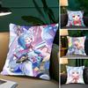 Сигевинн Аниме Игра Genshin Impact Наволочка Модная Квадратная Наволочка Спальня Диван Комната Ins Декор Отдых