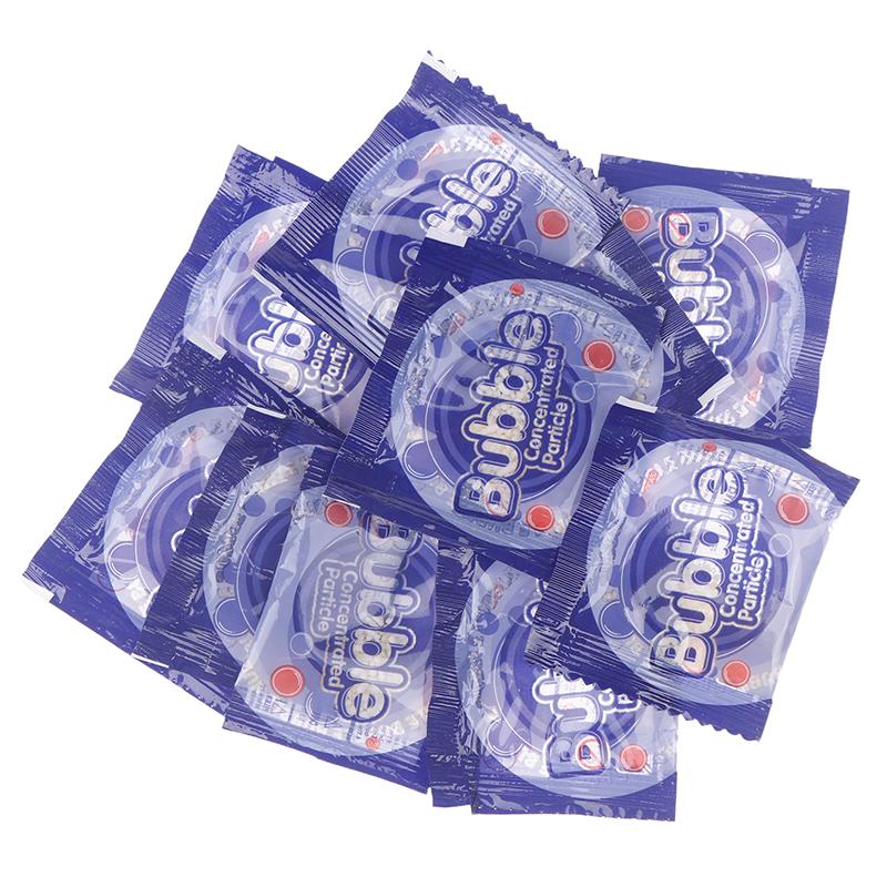 Пакеты с концентратом мыльных пузырей для мыльных пистолетов и машин - 10 простых в использовании пакетов