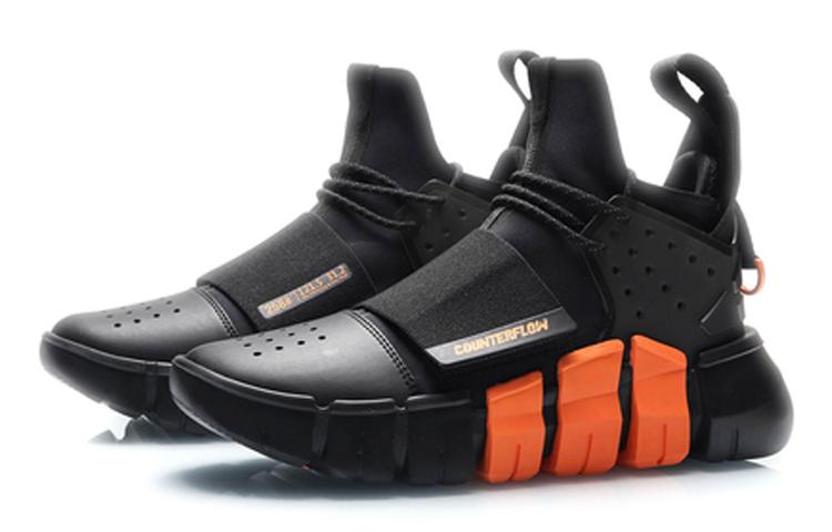 Li Ning CF Легкое Колесо 0.9 Противоскользящие, Износостойкие, Легкие Средние Винтажные Баскетбольные Кроссовки Мужские AGBP107-1