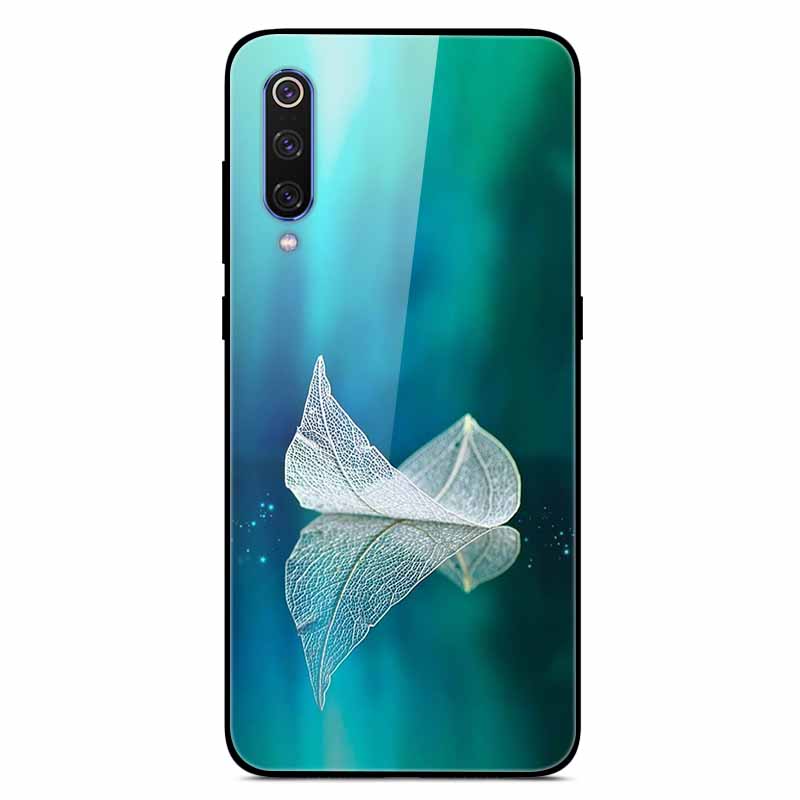 Чехлы для Xiaomi Mi A3 Роскошные Чехлы для Телефона из Закаленного Стекла Космические для Xiaomi MI 9 Lite Чехол 9lite MiA3 Жесткий Защитный Задний Корпус