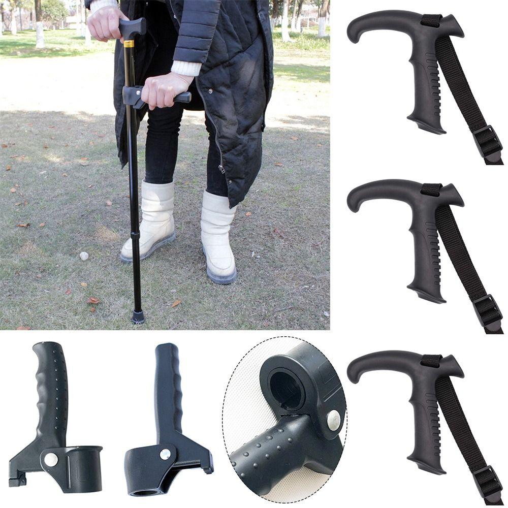 Pole Handle Parts Walking Stick Cane Monopod Head Attachment Monopod Handle Adapter Converter Grip