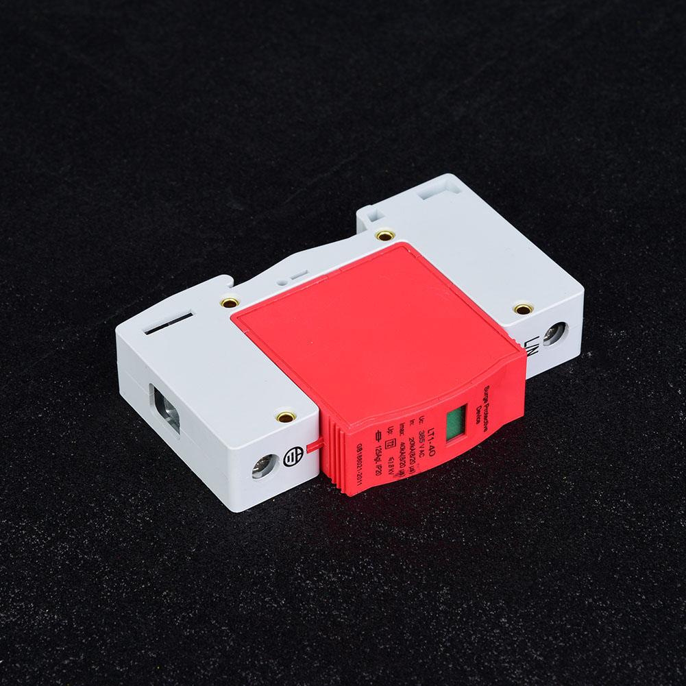 1P 40 65 80KA 385VAC House Surge Protector Low voltage Arrester Device (40KA)