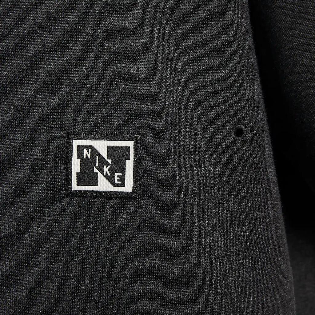 Nike Удобная Стильная Посадка Универсальная Футболка для Фитнеса с Коротким Рукавом Мужские топы Черный HJ8088-010