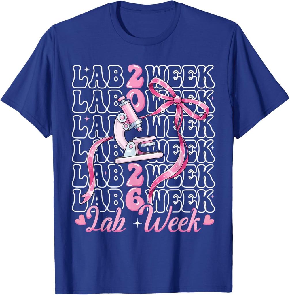 Happy lab Week 2026 Phlebotomist Laboratory Week Unisex T-Shirt