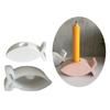 Fish Shaped Candle Holder Molds Fish Candlestick Molds for DIY Candle Holder Gypsum Decorations Christmas Gift