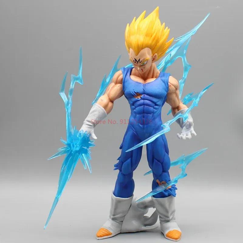 26 см Фигурка Аниме Dragon Ball Z GK Веджета Супер Сайян Самоуничтожение ПВХ Статуя Модель Кукла Действия Коллекция Украшение Игрушка Подарок