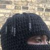 Winter Balaclava Knit Balaclava Ski Mask Reggae Dreadlocks Cycling Balaclava Beanie Hat Ski Balaclava Hooded Hat Scarf