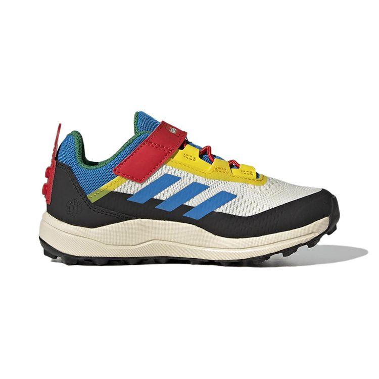 adidas Terrex Agravic Flow Прочные низкие детские кроссовки для бега Детские кроссовки Черный Белый Желтый GY0074
