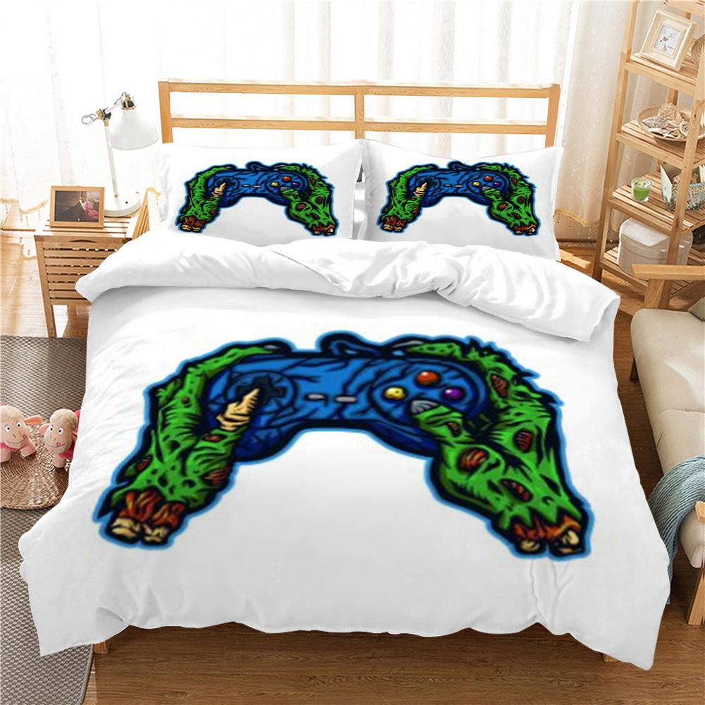 3D Cool Gamepad Bed Set Quilt Covers Comfortable Duvet Cover Home Bedroom Decor Hot Sale Bedding Cover Set