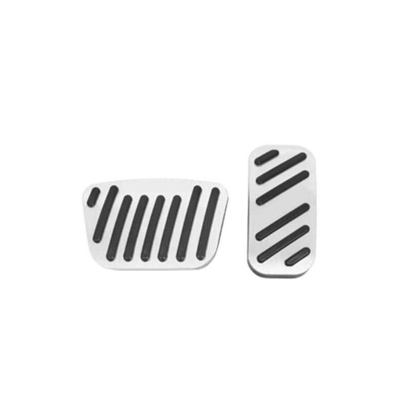 Vtear Car Accelerator Pedal Cover Anti Scratch Foot Pad Interior Accessories For Toyota Land Cruiser 250 Prado LC250 2024-2025