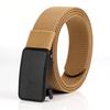 Men's Nylon Elastic Tactical Belt with Alloy Buckle