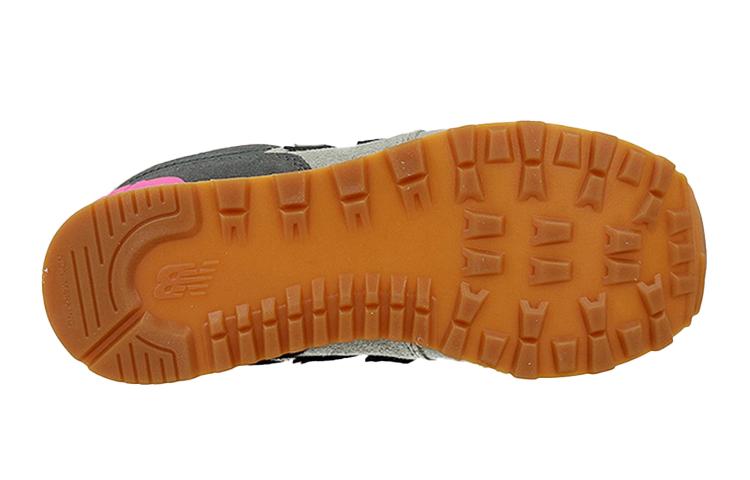 New Balance NB 574 Детская повседневная обувь Серая Черная Розовая Подростковая KL574NHG