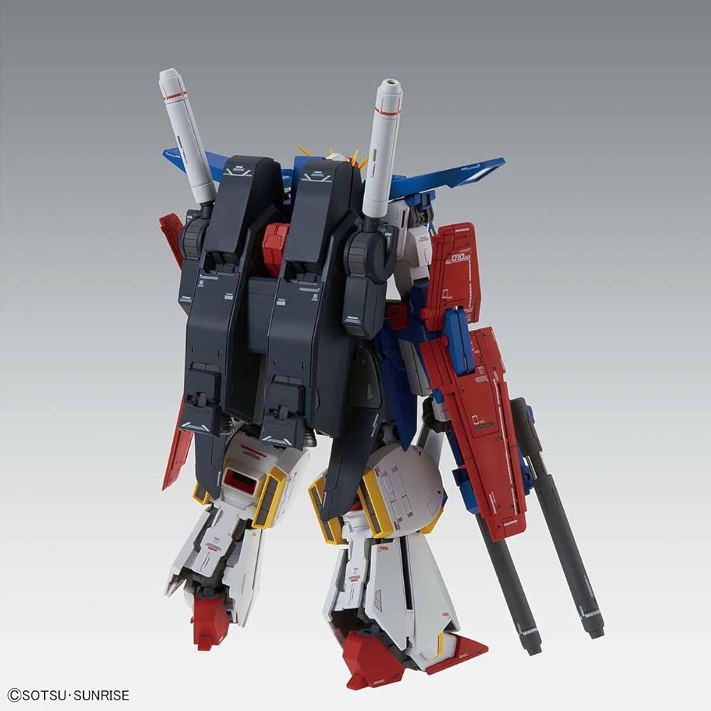 Bandai Spirits MG Gundam ZZ Версия Ka Масштаб 1/100 Пластиковая модель с цветовой кодировкой Многоцветная