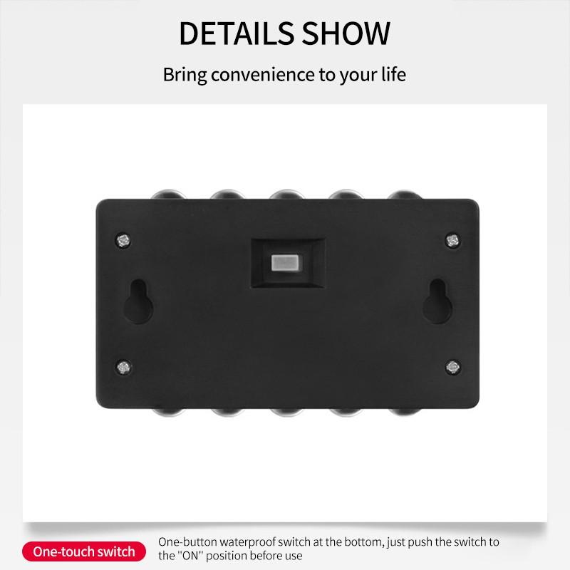 4/6/10 LED Solar Wall Lamp Outdoor Waterproof Up And Down Luminous Lighting Garden Decoration Solar Lights Stairs Fence Sunlight Lamp