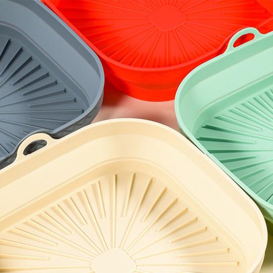 Non-stick Baking Pan Round Square Cheesecake Water Bath Pan Foldable Food Grade Cake Pan Oven Safe Silicone Pan
